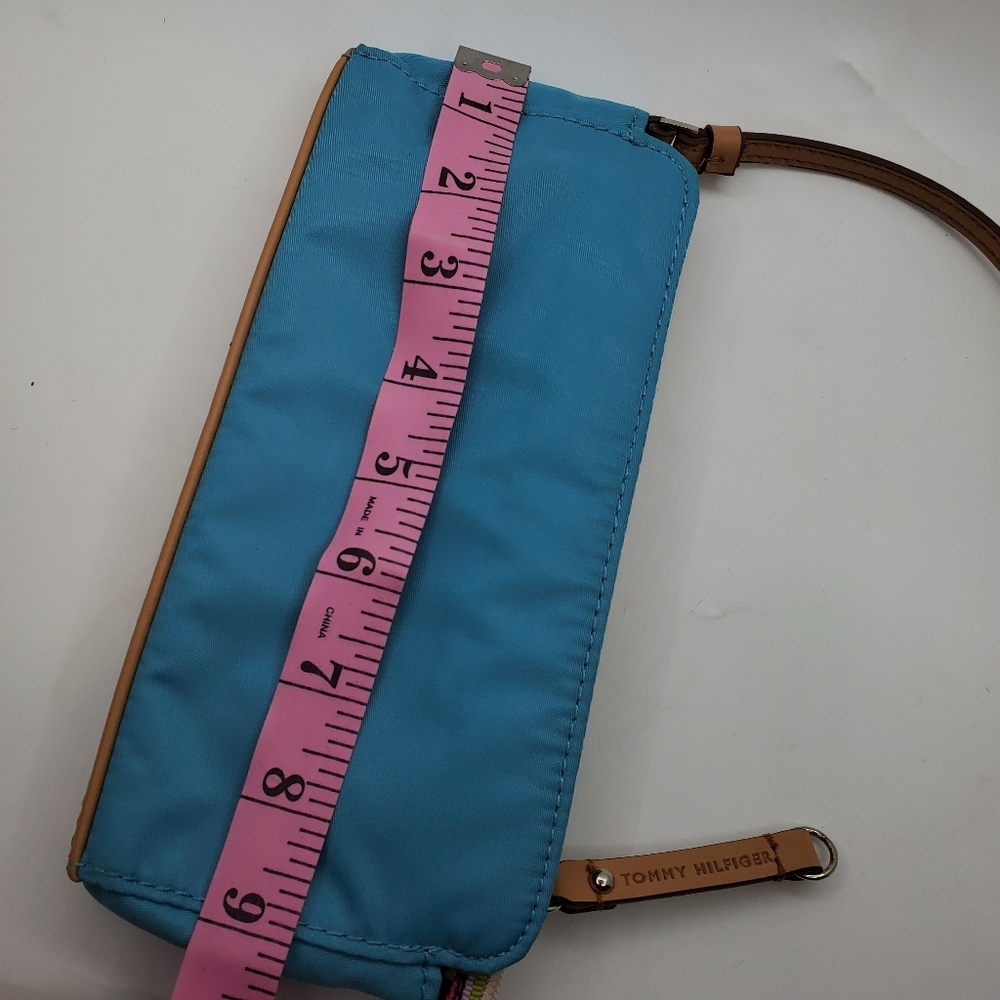 Tommy Hilfiger small purse blue π - Picture 11 of 13